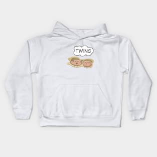 Twins, like a nuts seeds Kids Hoodie